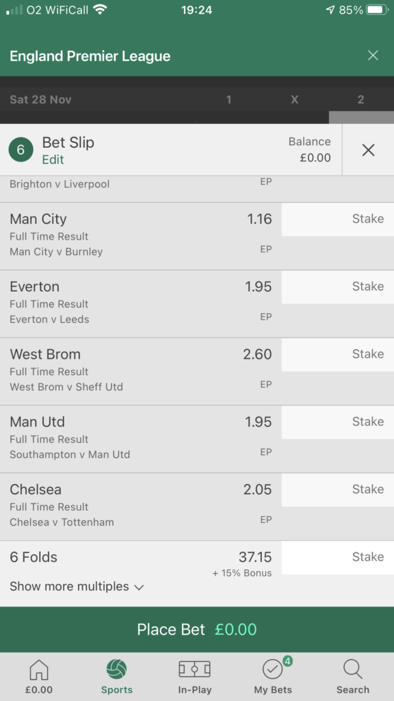 How Do Accumulator Bets Work on Bet365? APWin